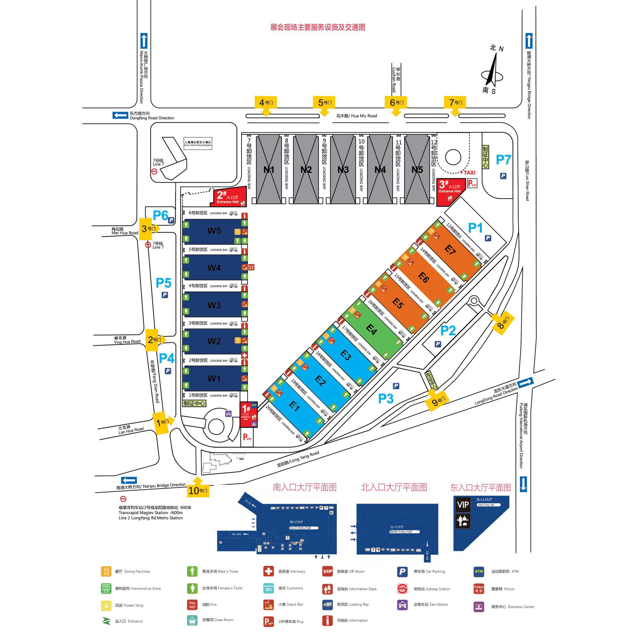 Exhibition Hall Map