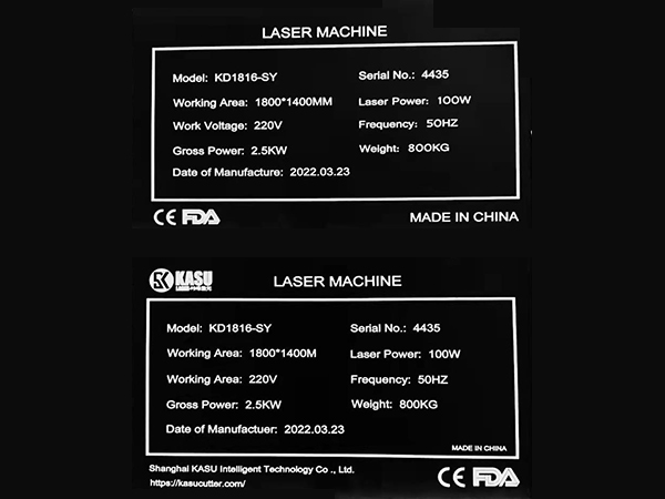 KASU_LASER_SAFE_STICKER_NAME PLATE WITH AND WITHOUT LOGO