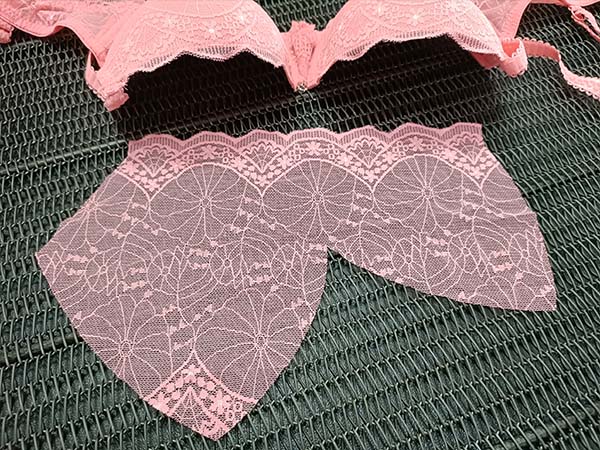 Lingerie Lace Laser Cutter Sample 4