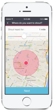 Location-Sharing-Social-App-Shout