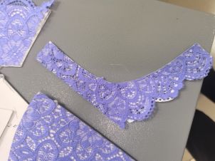 Purple Lace Laser Cutter